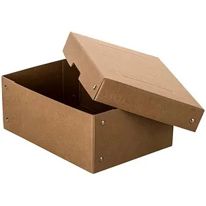 FALKEN PURE Aufbewahrungsbox 4,5 l braun 18,0 x 25,0 x 10,0 cm, 1 St.