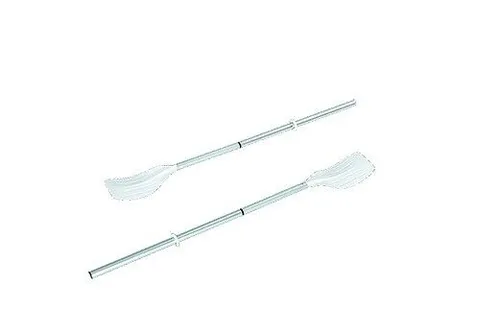 Jilong Aluminium Paddel Set 2 teilig 124cm lang Ruder Boot Schlauchboot Zubehör