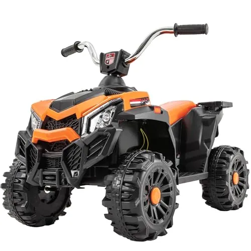 Actionbikes Motors Kinder Quad Elektro Bumblequad - Quad Bikes für Kinder ab 1 Jahr, sicher mit Bremsautomatik und 3 km/h. 18 W Motor für bis zu 1,5 Stunden Fahrspaß – ideal für kleine Entdecker!