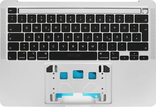 A2251 Topcase Tastatur für Apple Macbook Pro Retina 13" EMC 3348 2020 deutsch Silber