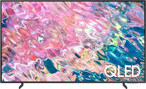 Samsung QE43Q60B QLED UHD 4K 43 Zoll Smart TV - Fernseher mit 100 % Farbvolumen dank Quantum Dot für lebendige Bilder und beeindruckenden Klang durch Object Tracking Sound Lite – ideal für jedes Wohnzimmer.