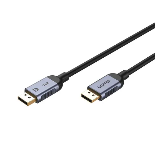 UNITEK C1626GY01-1M DisplayPort 2.1 Schwarz UNITEK 4894160053077