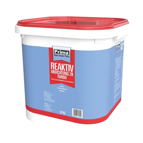 Prima Reaktivabdichtung 2K Turbo 20 kg Dichtungsanstrich Trockenschichtdicke