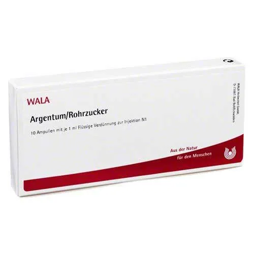 Argentum / Rohrzucker Ampullen 10 ml