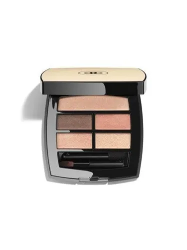 Chanel Les Beiges Healthy Glow Eyeshadow Palette #Warm - Make Up - 5 vielseitige, natürliche Farben für endlose Looks, mit seidiger Textur für langanhaltenden Glow und enthaltenen Applikatoren für perfektes Auftragen.
