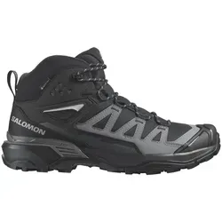 Salomon X ULTRA 360 Mid GTX Herren Wanderschuhe Schwarz EU 46 2/3 - Wanderschuhe mit wasserdichtem GORE-TEX-Schutz, ideal für jedes Abenteuer. Advanced Chassis™ bietet Stabilität, während All Terrain Contagrip® für perfekten Grip sorgt.