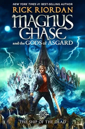 Magnus Chase and the Gods of Asgard, Book 3: Ship of the Dead - Spannendes Kinderbuch von Rick Riordan, ideal für Fantasy-Fans ab 11 Jahren, mit 432 Seiten voller Abenteuer und nordischer Mythologie.