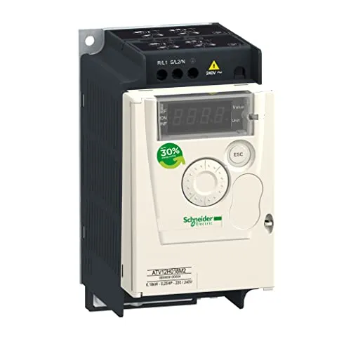 Schneider Electric ATV12H037M2 - Neuer Altivar 12 AC Drive - SPS-Prozessoren, leistungsstarker Frequenzumrichter für energieeffiziente Motorsteuerung und verbesserte Prozesskontrolle.