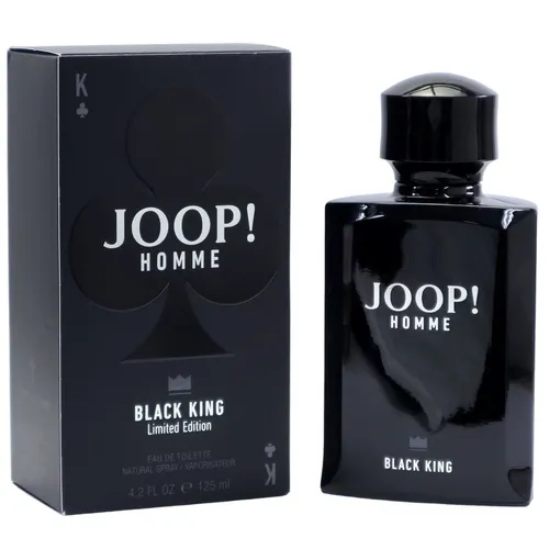 Joop Homme Black King Eau De Toilette 125ML - Herrenparfüm mit intensiven, maskulinen Noten, ideal für selbstbewusste Männer, die einen bleibenden Eindruck hinterlassen wollen. Hergestellt in Frankreich.