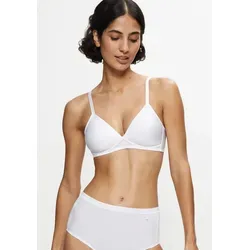 Triumph Damen Soft Sensation P X Bralette, Weiß, 85A EU - Funktionsunterwäsche, bügelloser gepolsterter BH für optimalen Tragekomfort und sanfte Unterstützung, ideal für den Alltag.