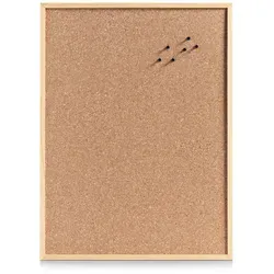 Zeller Present Pinnwand, Natur, Holz, Kiefer, 59x1.6x79 cm, Dekoration, Magnettafeln & Pinnwände, Memoboards