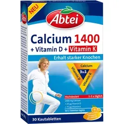 Abtei Calcium 1400 Plus D3 & K 30 ST