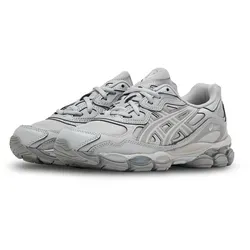 Asics Gel-NYC Grey Cement Grey - 43.5 - ASICS GEL-NYC „Cement Grey“: Stilvoller Tech-Runner mit atmungsaktivem Obermaterial und GEL-Dämpfung für hohen Tragekomfort. Ideal für den Alltag und vielseitige Looks.