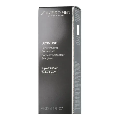 Shiseido Men Ultimune Power Infusion Concentrate 30ml - Tagespflege für Männer, stärkt die Hautbarriere und schützt vor Umwelteinflüssen für ein jugendliches Aussehen.