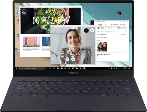 SAMSUNG Galaxy Book S 13,3' - 256GB Notebook in Grau - Leistungsstarkes 13,3 Zoll Business Notebook mit 8GB RAM und 256GB SSD. Mit nur 0,96 kg ideal für unterwegs. Akku hält bis zu 24 Stunden für maximale Mobilität.