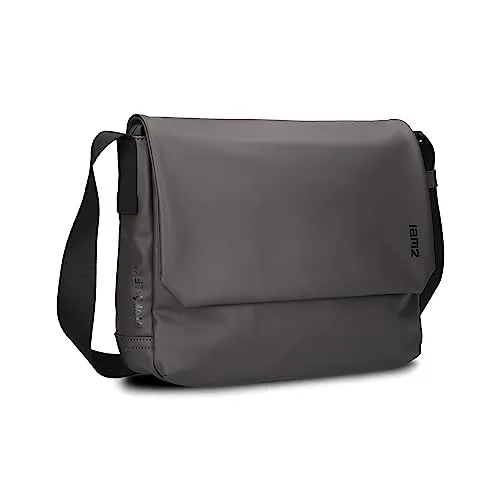 Zwei CARGO CA130 stone - Vielseitige Messenger-Bag für DIN A4 und Laptop, robust und wasserabweisend für den täglichen Gebrauch