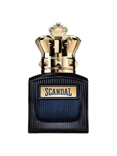 Jean Paul Gaultier Scandal pour Homme Intense Eau de Parfum 50 ml - Eau de Parfum Spray mit intensiven Ledernuancen und verführerischem Vetiver für eine unvergessliche Präsenz. Ideal für lange Nächte – erleben Sie die kraftvolle Duftreise!