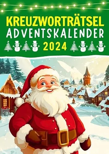 Kreuzworträtsel Adventskalender 2024: Weihnachtsgeschenke für frauen, männer, mama, papa, opa, oma und eltern ● Adventskalender für Erwachsene mit 24 ... für Senioren, Erwachsene und Rentner