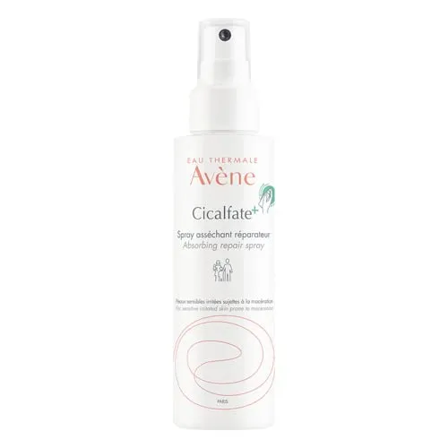 Avène Cicalfate+ Akutpflege-Spray für empfindliche Haut - Praktisches Spray für die Pflege von empfindlicher, gereizter Haut. Ideal für die tägliche Anwendung, um das Hautbild zu unterstützen und Feuchtigkeit zu spenden.