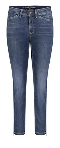 MAC Damen Straight Leg Jeanshose Dream Summer - Blau (D853), hoher Tragekomfort und lange Haltbarkeit für stilvolle Sommerlooks
