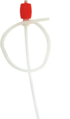 Weinheber mit Pumpe - Umfüller für Weinballons - Glasballons & Gärzubehör, ideal für müheloses Abfüllen und Umfüllen von Wein mit einer praktischen Pumpe.
