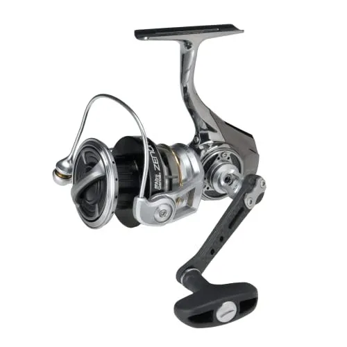 AbuGarcia ZENON 3000MSH Spinnrolle - Angelrolle für Süß- und Salzwasser mit Aluminiumspule und leichtem Design, ideal für präzises Angeln auf Barsch und Forelle.