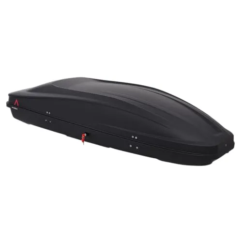 G3 Dachbox Spark 480 sw - Gepäckbox für KFZ - Gepäckträger mit Anti-Diebstahlschloss, einfache Installation und Lagerung. Maximale Tragfähigkeit von 75 kg, ideal für Reisen und Outdoor-Aktivitäten.