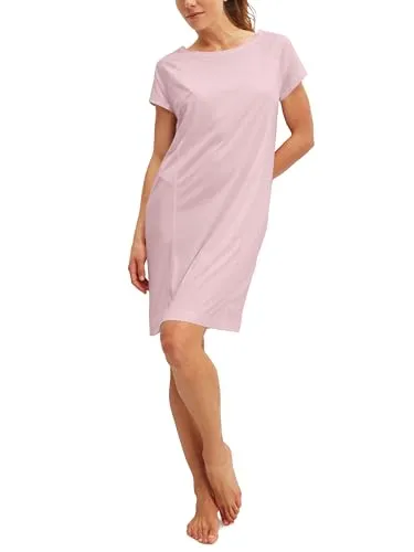 CALIDA Deepsleepwear Cooling Nachthemd Damen - Kurzarm-Nachtshirt aus 100% TENCEL für ein angenehmes Schlafklima, mit flachen Nähten und Raglan-Ärmeln für optimalen Tragekomfort.