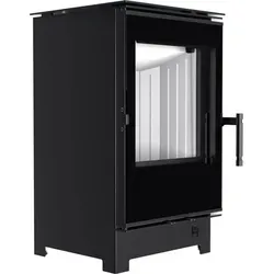Hitze Freistehender Kamin LYNX S BImSCH V II BAUART 1 - Kaminöfen - Eleganter und effizienter Kamin mit hoher Verbrennungseffizienz, ideal für stilvolle Wärme in jedem Raum.