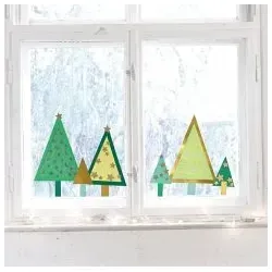 Bastelset - Fensterbild Waldzauber