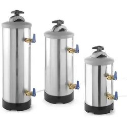 Hendi Wasserenthärter Ø 185 mm - Sanitärinstallation mit hohem Nenndurchfluss von 1000 L/h, ideal für effiziente Wasserenthärtung in Haushalten und gewerblichen Anwendungen.