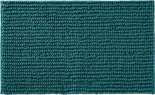 REDBEST Badematte Arlington Petrol 60x100 cm - Hochwertige Badematte der Serie Arlington in stilvollem Petrol. Mit einer dichten Hoch-Tief-Struktur und 100% Polyester bietet sie Komfort und Pflegeleichtigkeit. Ideal für jedes Badezimmer.