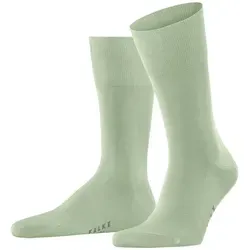 FALKE Herren Socken Tiago M - Nachhaltige Fil D'Ecosse Baumwolle, Grün Pale Olive 7710, Größe 43-44 - Herrensocken aus hochwertiger, nachhaltiger Baumwolle mit rutschfester Sohlenfunktion und flacher Zehennaht für maximalen Komfort im Business und Freizeit.
