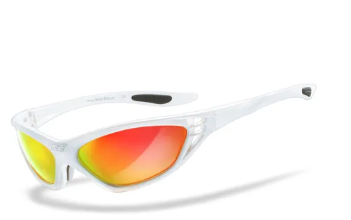 HSE - SportEyes Sportbrille SPEED MASTER 2 - Brillen mit bruchsicheren Polycarbonat-Gläsern, ideal für Sportler, die Steinschlagbeständigkeit und optimalen UV-Schutz suchen.