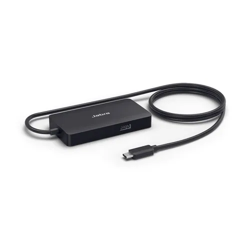 Jabra PanaCast USB Hub - Dockingstation - USB-C (14207-58) - Videokonferenzsysteme, zentrale Dockingstation für einfache Verbindung von Jabra PanaCast und Speak mit nur einem Kabel.