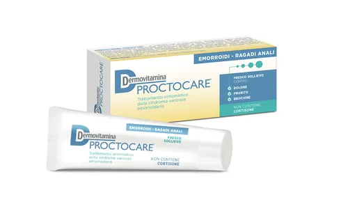 Proctocare® Dermovitamin-Creme 30ml - Hochwertige Creme zur Unterstützung der Pflege im Analbereich. Mit spezieller Formel für ein geschmeidiges Gefühl und Linderung von Irritationen. Ideal für den täglichen Einsatz.