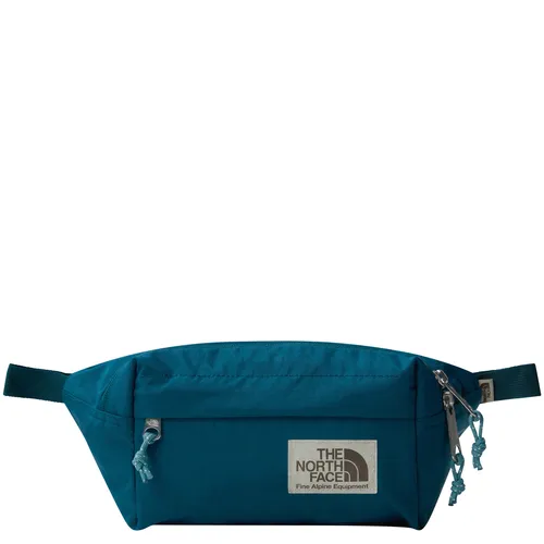 The North Face Hüfttasche Berkeley Lumbar Midnight Petrol-Algae Blue - Reisetasche mit gepolstertem Rücken für ganztägigen Komfort und verstellbarem Taillengurt. Ideal für Smartphone, Schlüssel & mehr – perfekt für unterwegs!