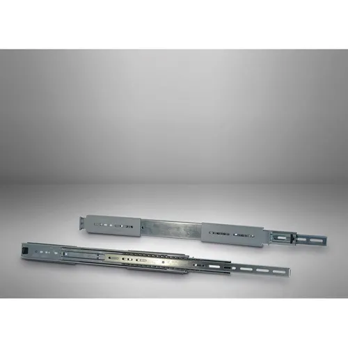 Inter-Tech 88887204 - Regal-Schienenset aus Stahl, 48,3 cm (19 Zoll), bis 30 kg tragfähig und ideal für Servermontage