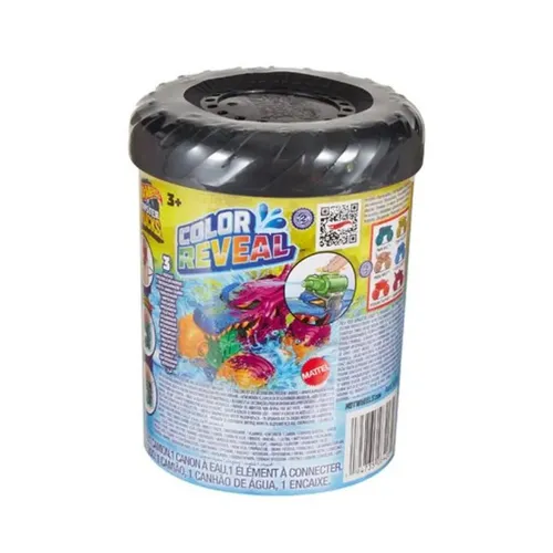 Hot Wheels Monster Trucks Color Reveal - Farbwechselüberraschung für Kinder - Entdecke den Hot Wheels Monster Truck mit Farbwechseleffekt! Tauche ihn in warmes oder kaltes Wasser und beobachte die magischen Verzierungen. Ideal für kreativen Spielspaß ab 3 Jahren.