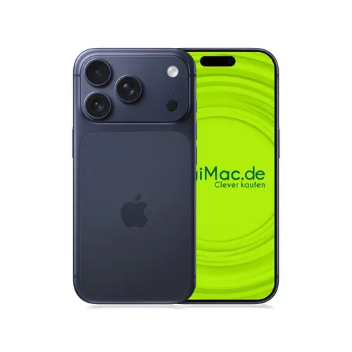 Apple iPhone 17 Pro Smartphone - Blau, 512 GB, 48 MP Kamera - Handys ohne Vertrag mit beeindruckendem 48 MP Kamera-System und 512 GB Speicherplatz. Erlebe die Super Retina XDR Anzeige und 5G Konnektivität für optimale Leistung.