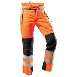 Pfanner® Ventilation Schnittschutzhose Klasse 1 Gladiator Gewebe, Farbe:orange, Größe:M