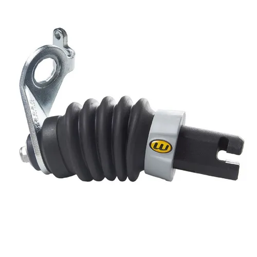 Weber Anhängerkupplung EL (bis 80kg) - Fahrradanhänger mit patentierter Achsmontage, ideal für Lasten bis 80 kg, perfekt für Pedelecs bis 25 km/h. Enthält Standard-Polygoneinsätze für einfache Montage.