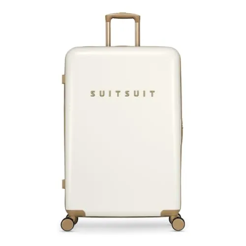 SUITSUIT Fusion Reisekoffer Groß 76 cm - Hartschalenkoffer mit TSA-Schloss - Leichter und robuster Reisekoffer mit 94 Litern Volumen, ideal für 1-2 Wochen Urlaub. Mit TSA-Schloss für mehr Sicherheit und praktischem Design für müheloses Reisen.