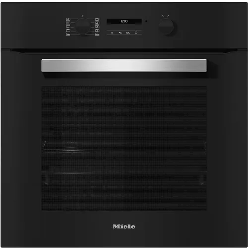 Miele H 2465 B Einbaubackofen - Obsidianschwarz, elegantes Design und präzise Backergebnisse für die moderne Küche
