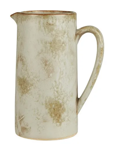 Ib Laursen Dekovase Ib Laursen - Vase Blumenvase mit Henkel H 23,5 cm Keramik Sten Aqua