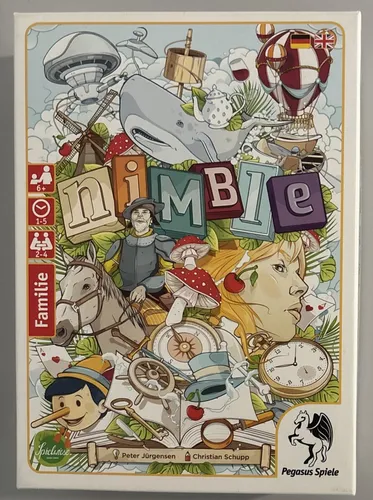 nimble- Pegasus Spiele 18325G - nimble - Kartenspiel NEU & OVP - Familienspiel