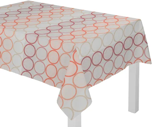 Wirth Tischdecke ZIRBELLO (1-tlg) - Die stilvolle Tischdecke ZIRBELLO bringt Farbe und Eleganz in Ihr Zuhause! Hergestellt aus hochwertigem Dekostoff, ideal für jedes Esszimmer. Entdecken Sie auch passende Tischläufer und Kissenhüllen für ein harmonisches Gesamtbild.