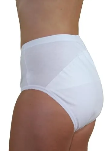 Hydas Inkontinenz-Slip Weiß Unisex waschbar & Trockner Gr. 54/56 - Praktische Unterwäsche für Inkontinenz, waschbar und trocknergeeignet, ideal für aktive Nutzer und maximale Hygiene.