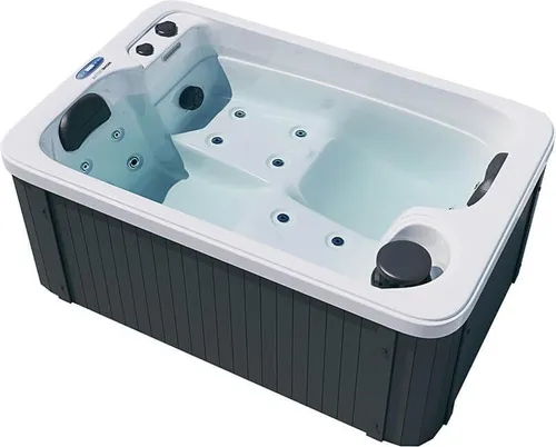 HOME DELUXE Outdoor Whirlpool HORIZON 175 x 115 cm PURE - Whirlpool für den Garten, ideal für entspannende Stunden nach einem stressigen Tag und bietet pure Wellness für Körper und Geist.