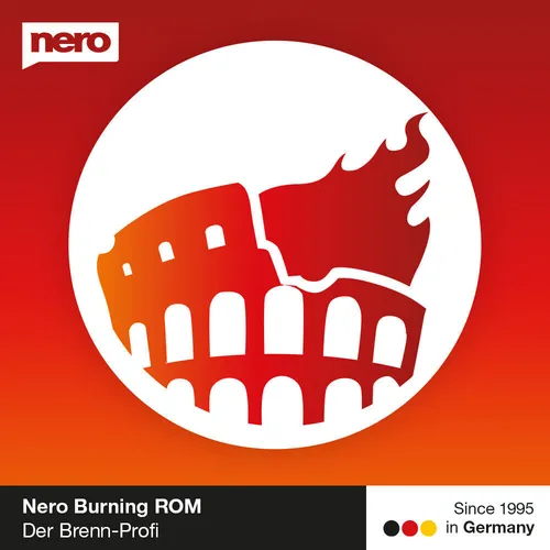 Nero Burning ROM | Brenn Software für unbegrenztes Kopieren und Rippen - Multimedia-Werkzeuge, zeitlich unbegrenzte Nutzung für Windows, ideal für müheloses Brennen und Kopieren von Medien.
